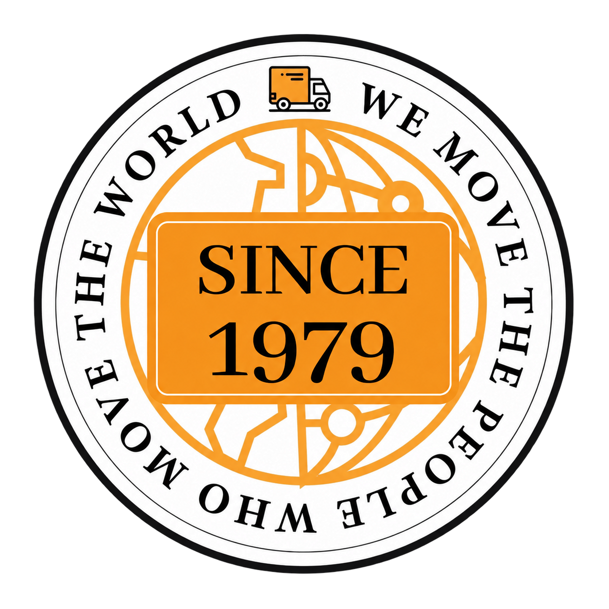 Four Winds Saudi Arabia heritage badge — since 1979. We move the people who move the world.